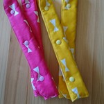 100301280821様専用☆【送料無料】スリム水筒肩ひもカバー４本(リバーシブル )