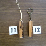 ストラップ、キーホルダー・・・最高級材シャムガキを使用