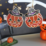 ハロウィン カボチャピアス
