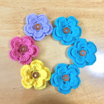 💛送料込み💛🌼お客様専用ページです(*'▽'*)🌼毛糸のお花ブローチ🌼