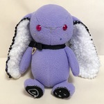 DREAMNうさぎ　ぬいぐるみ（紫色）