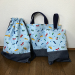 ★入園、入学★レッスンバッグ、お着替え袋、シューズ袋セット  