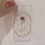 ドライフラワー のスマホケース