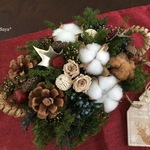 Winter basket * バスケット クリスマス アレンジ 