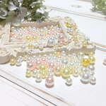 【outlet】約15g / 訳アリ穴なしパールミックス / 約7~4㍉ / No.48