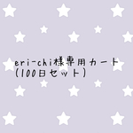 eri-chi様専用カート(100日セット)