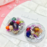 ✴︎Vintage Treasure Box✴︎1点物✴︎ビンテージ✴︎刺繍✴︎ビジュー✴︎イヤリング✴︎ピアス✴︎クリスマス✴︎秋✴︎お呼ばれ✴︎個性的✴︎冬