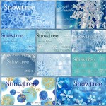 SNO・40枚(2デザインまでOK)名刺 オーダー・雪・クリスマス