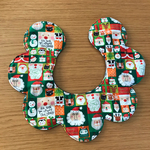  ガーゼ6重   クリスマス はなびらスタイ