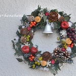 フルーツのクリスマスwreath