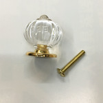 s-ikumi様オーダーメイド品　クリスタル　パンプキンノブ