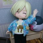 オビツ11サイズ カーディガン あじさい