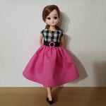 リカちゃん　ブライス　服ワンピースとネックレスのセット