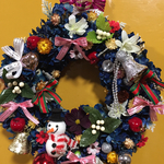 お花屋さんが作った超超特大クリスマスリース