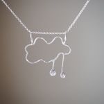 cloudy　　雲 シルバーネックレス silver925 ◼pivo◼802