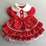 Ｘｍａｓ柄＊姫系ワンピース＊赤系スカート