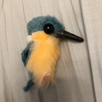 【受注生産】くりくりお目目のカワセミさん