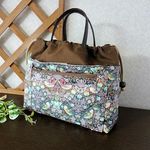 リバティ☆巾着式バッグインバッグ(ストロベリー・シーフ)