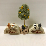 並べて飾ってねこだらけ