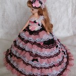 大人キュート フリルロング☆リカちゃんサイズ 