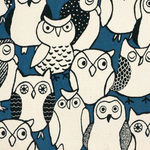 フクロウの集会＊ブルー［セミオーダー］