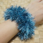 Crochet Chou chou ブルーグレー