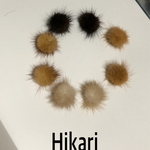 カン付きミンクファー8個
