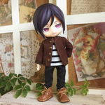 オビツ11サイズ服＊ブルゾン×タンクトップ×デニム3点セット②