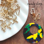 再販  8pcs  hand charm gold