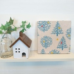 【アウトレット品】北欧の森(ナチュラル)のファブリックパネル