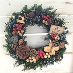 クリスマス 〜木ノ実のクリスマスリース〜