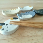 猫の箸置き(三毛猫タイプ)