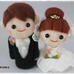 【オーダー可】結婚のお祝いにもおススメのウェディングドール