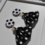 冬のドット+ドット🌕ピアス/イヤリング