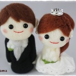 【オーダー可】結婚のお祝いにもおススメのウェディングドール