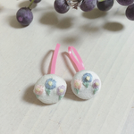 私とお花  ヘアゴム a