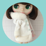 コーディロイ furコート♡White×white fur