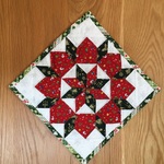 28センチ角クリスマス タペストリー