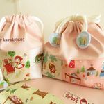 送料無料  童話の可愛い絵柄　お弁当３点セット　ループエンド可愛い 