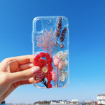 ドライフラワーのiPhone Xケース