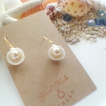 Shell*Pearlピアス｡･ﾟﾟ･*:.｡..｡.:*･ﾟ