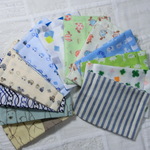 再販10↑ 選ぶ2枚セットD《子どもサイズ8.5×12》Wガーゼ6枚重ね 手作りマスク