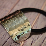 いつものシルバー(Silver925)ヘアーカフ２６　フック式【槌目】