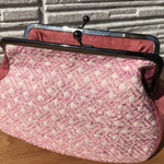 ponko49さまオーダー 化粧ポーチ   津軽こぎん刺しがま口    受注製作