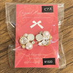pe ビジュー ピアス