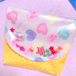 ラミネート動くパーツの移動ポケット