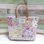 【sale】リバティパッチ＊ミニトート（トート型小物入れにも♡）