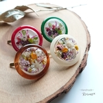 『送料無料』＊Botanical＊ポニーフック〈選べる4color〉【フラワー】