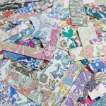 【sale】リバティ＊布シール＊【♡おまかせセット♡】５センチ×５０枚