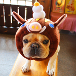干支亥犬ヅラ【イノシシ】鏡もち付